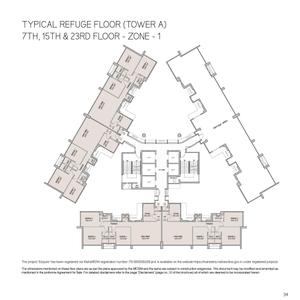 Project Image of 1330.0 - 2067.86 Sq.ft 3 BHK Apartment for buy in Oberoi Esquire