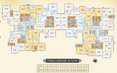 Project Image of 878.0 - 1160.0 Sq.ft 2 BHK Apartment for buy in Evershine Aashray Pingaljyoti