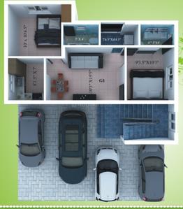 Project Image of 488.0 - 1200.0 Sq.ft 2 BHK Apartment for buy in Sri Srinivasaa SM Adhvika