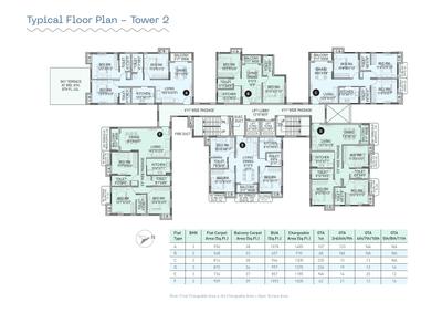 Project Image of 910.0 - 1610.0 Sq.ft 2 BHK Apartment for buy in Orbit Tarang