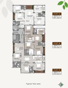 Project Image of 1304.0 - 1578.0 Sq.ft 3 BHK Apartment for buy in Trulyf Rivera