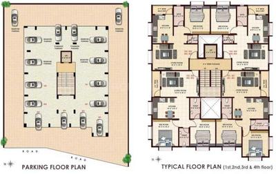 Project Image of 650.0 - 1030.0 Sq.ft 1 BHK Apartment for buy in Shreeji Paradise