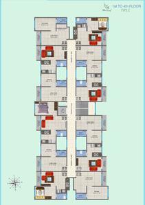 Project Image of 196.0 - 439.0 Sq.ft 1 BHK Apartment for buy in Nest Leaf Phase 2
