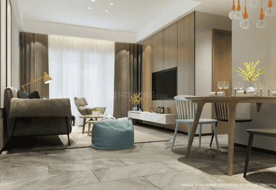 Project Image of 387.0 - 435.0 Sq.ft 1 BHK Apartment for buy in Ajmera Shikhar 