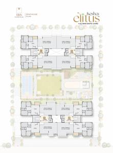 Project Image of 2160.0 - 2970.0 Sq.ft 3 BHK Apartment for buy in Keshav Elitus