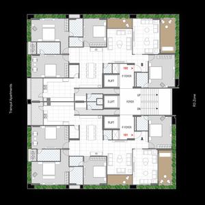 Project Image of 2701.85 - 5443.2 Sq.ft 4 BHK Apartment for buy in The Whitecraft
