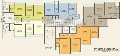 Project Image of 0.0 - 445.0 Sq.ft 1 BHK Apartment for buy in Neelyog Aashiyana I