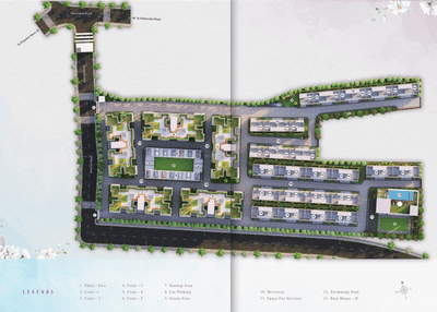 Project Image of 403.0 - 1076.0 Sq.ft 1 BHK Apartment for buy in Larsal Paradise