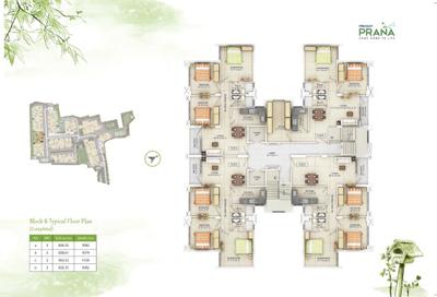 Project Image of 468.0 - 1201.0 Sq.ft 1 BHK Apartment for buy in Prudent Prana Phase 1