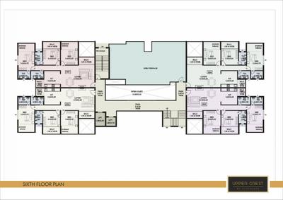 Project Image of 1674.0 - 1686.0 Sq.ft 3 BHK Apartment for buy in Upper Crest