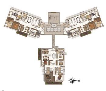 Project Image of 2955.0 - 3600.0 Sq.ft 4 BHK Apartment for buy in Wadhwa Panorama