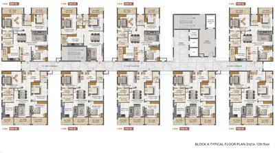 Project Image of 1254.86 - 2049.0 Sq.ft 2 BHK Apartment for buy in SVC Indraprastha Phase 2
