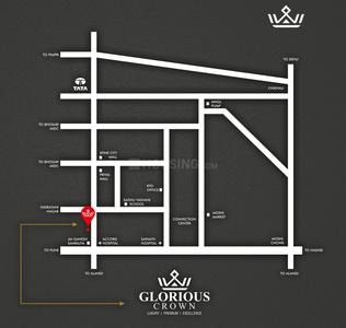 Project Image of 0.0 - 862.4 Sq.ft 3 BHK Apartment for buy in Glorious Crown