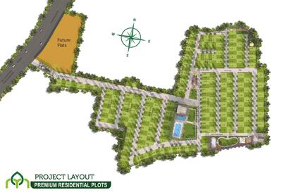 Project Image of 1100.07 - 2329.85 Sq.ft Residential Plot Plot for buy in Metro Park