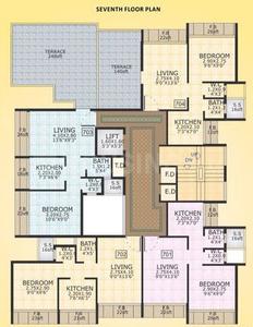 Project Image of 625.0 - 680.0 Sq.ft 1 BHK Apartment for buy in Bright Builder Gold