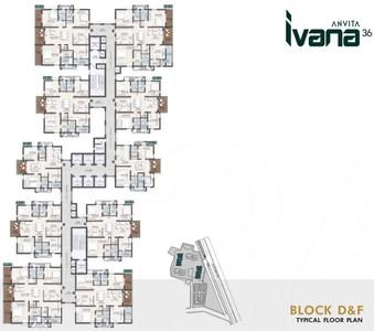 Project Image of 1360.0 - 2580.0 Sq.ft 2 BHK Apartment for buy in Anvita Ivana 2