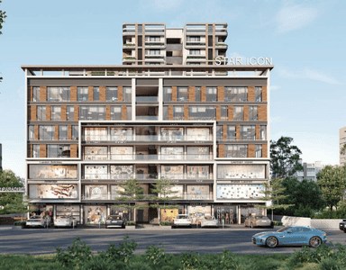 Project Image of 656.17 - 1038.29 Sq.ft 2 BHK Apartment for buy in Mahil Star Icon And Paradise