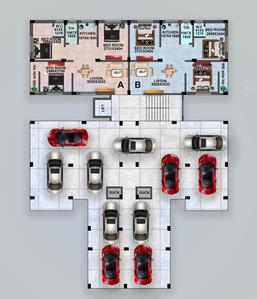 Project Image of 859.0 - 1155.0 Sq.ft 3 BHK Apartment for buy in Zeeshan Galaxia Dreams