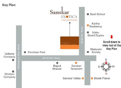 Project Image of 1360.0 - 1650.0 Sq.ft 4 BHK Villa for buy in Aatmiya Sanskar Exotica