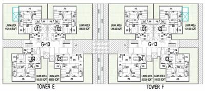 Project Image of 1789.0 - 2570.0 Sq.ft 3 BHK Apartment for buy in Central Park Aqua Front Towers