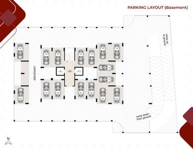 Project Image of 1305.0 - 1445.0 Sq.ft 3 BHK Apartment for buy in The Crest