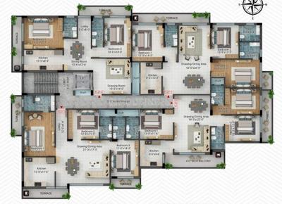 Project Image of 1055.0 - 1327.0 Sq.ft 2 BHK Apartment for buy in Darsh Griha