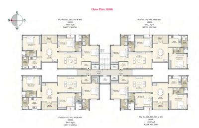 Project Image of 609.0 - 844.0 Sq.ft 2 BHK Apartment for buy in DRA Pristine Pavilion