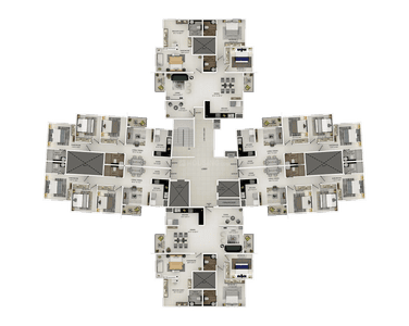 Project Image of 613.54 - 764.24 Sq.ft 2 BHK Apartment for buy in Provident Equinox 3