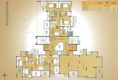 Project Image of 926.0 - 938.0 Sq.ft 3 BHK Apartment for buy in JN Adi Amma Bliss C Wing