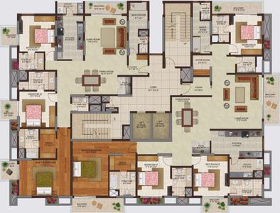 Project Image of 2910.0 - 3863.0 Sq.ft 3 BHK Apartment for buy in Siddh Shekha Marquis