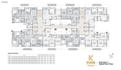 Project Image of 812.0 - 1634.0 Sq.ft 2 BHK Apartment for buy in Tayal K Pune Building A B
