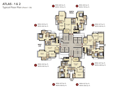 Project Image of 449.0 - 926.0 Sq.ft 1 BHK Apartment for buy in Marathon Nexzone