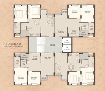 Project Image of 1046.0 - 1071.0 Sq.ft 2 BHK Apartment for buy in Darshanam Aagman