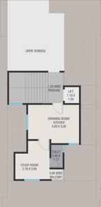 Project Image of 377.0 - 392.0 Sq.ft 1.5 BHK Apartment for buy in Shivaay Flats
