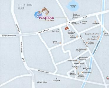 Project Image of 752.29 - 885.76 Sq.ft 3 BHK Apartment for buy in Shugan Pushkar Status
