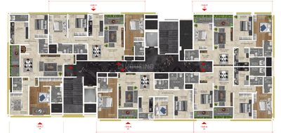 Project Image of 1115.03 - 1325.47 Sq.ft 3 BHK Apartment for buy in Ellanza Zenistry B
