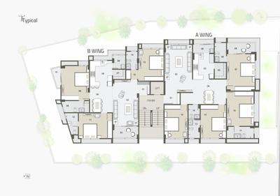 Project Image of 2250.0 - 2745.0 Sq.ft 3 BHK Apartment for buy in Santerian Glory