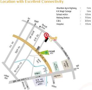 Project Image of 396.0 - 573.0 Sq.ft 1 BHK Apartment for buy in S R Constructions Nashik Shree Chintamani Nagar