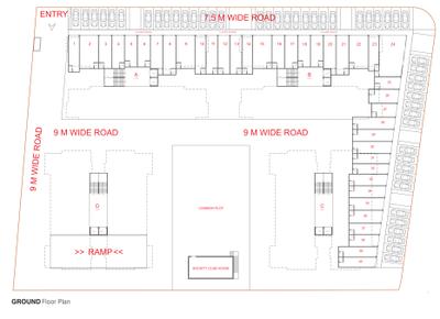 Project Image of 1333.33 - 1486.39 Sq.ft 3 BHK Apartment for buy in S B Satvan Harmony