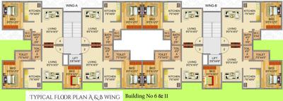 Project Image of 244.0 - 364.0 Sq.ft 1 BHK Apartment for buy in Shree Balaji Shyam Regency Phase 2
