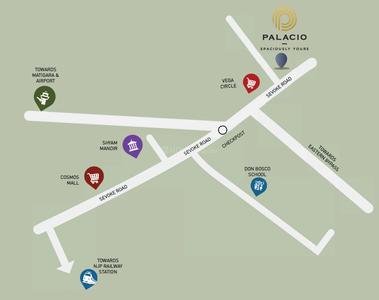 Project Image of 2398.0 - 3702.0 Sq.ft 3 BHK Apartment for buy in Shree Palacio Phase 1