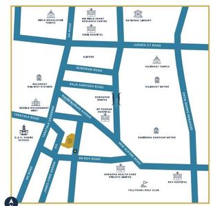 Project Image of 2243.0 - 3170.0 Sq.ft 3 BHK Apartment for buy in Emami Aamod