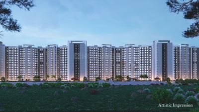 Project Image of 653.0 - 663.0 Sq.ft 2 BHK Apartment for buy in Mangalam Life Park