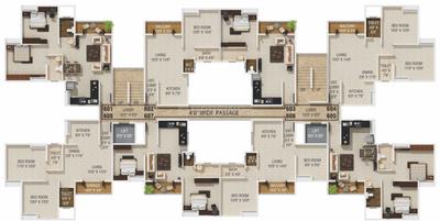 Project Image of 337.0 - 590.0 Sq.ft 1 BHK Apartment for buy in Horizon Akanksha Phase 1