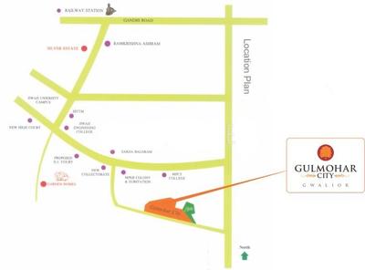 Project Image of 1050.0 - 1375.0 Sq.ft 2 BHK Apartment for buy in Gulmohar City - Apartment