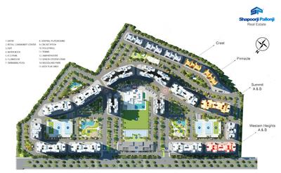 Project Image of 621.0 - 908.0 Sq.ft 2 BHK Apartment for buy in Shapoorji Pallonji Joyville Howrah Tower B3 And B4 Western Heights A And B