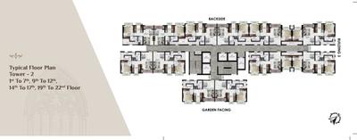 Project Image of 376.95 - 527.97 Sq.ft 1 BHK Apartment for buy in Balaji Classica Athena And Iris
