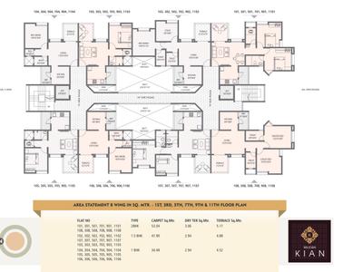 Project Image of 371.14 - 570.92 Sq.ft 1 BHK Apartment for buy in Reelicon Kian