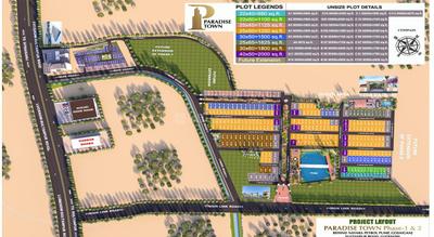 Project Image of 1000.0 - 2000.0 Sq.ft Residential Plot Plot for buy in Paradise Town Phase 2