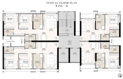 Project Image of 421.95 - 668.0 Sq.ft 1 BHK Apartment for buy in Leo Eminence
